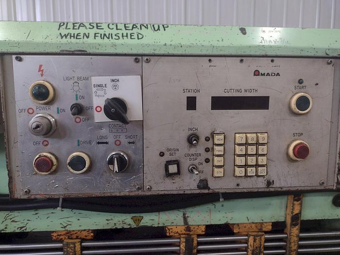 Used Amada 6.5' x 3/16" Mechanical Power Shear M-2045