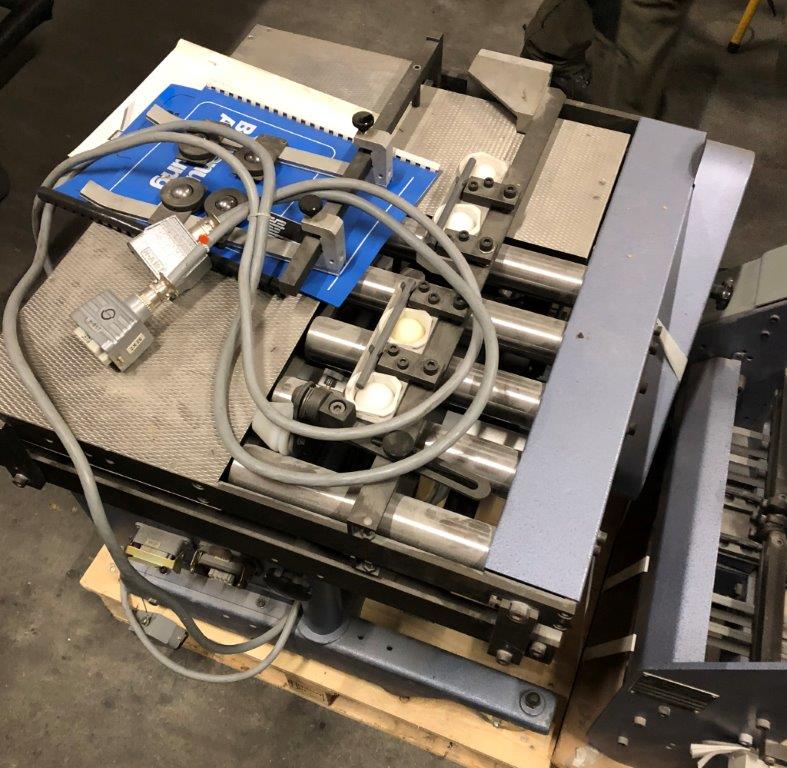 Used Heidelberg Stahlfolder ET 43 A mobile corner conveyor table 1992