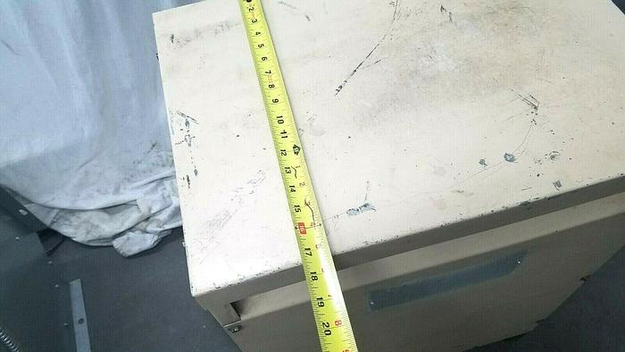 Used GE Transformer 3 Phase Dry Transformer 25 KVA 480 Primary 208 Secondary Tested!