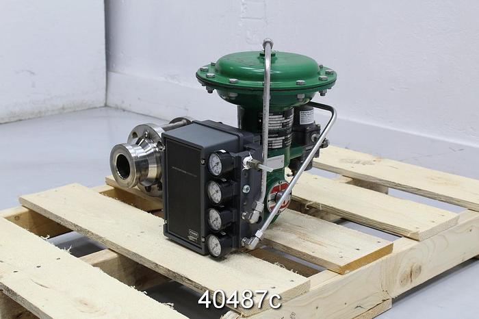 Used Fisher 2" V150 Vee Ball Valve #40487