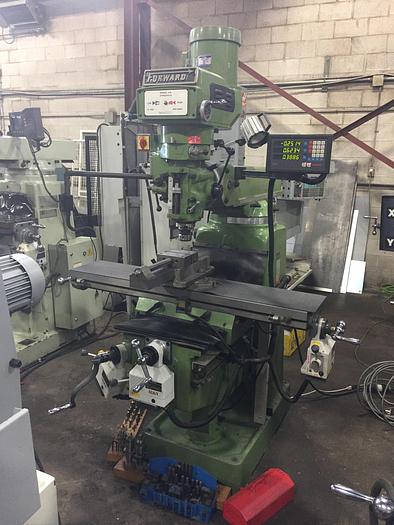 Used 10" X 50"  FORWARD, 4VS-1050, VERTICAL MILLING MACHINE