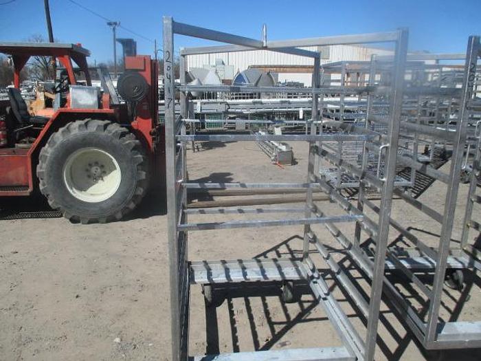 Used Stainless Steel Meat Racks;3'W 42"L 74"T