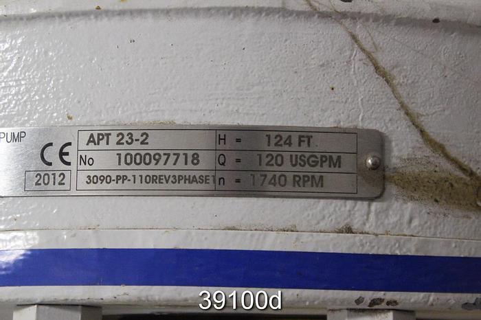 Unused Sulzer APT23-2 Pump, ASTM A890 Stainless Steel, Unused #39100