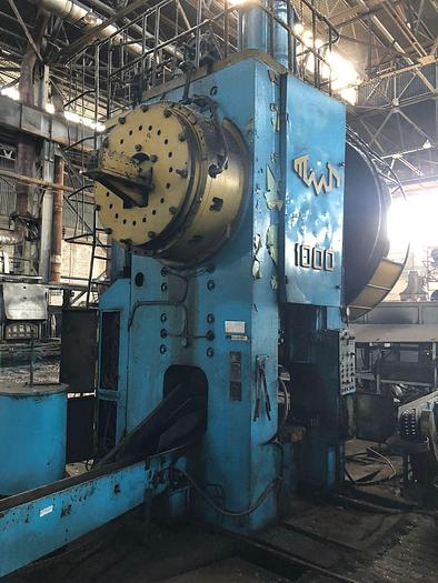Used Press Hot Forging TMP Voronezh Russia KB8040