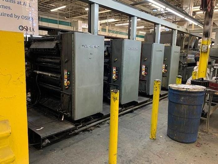 Used 2002 Heidelberg V30 21" Heat Set Web Press