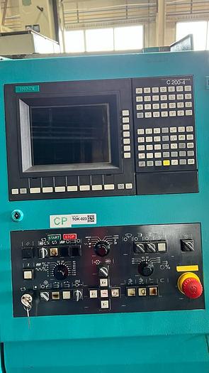 Used Tokarka INDEX ABC CNC z podajnikiem pręta