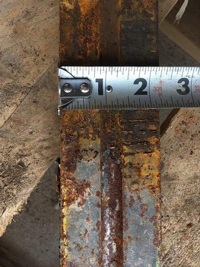 Used Lot of Die Inserts Approximately 10" x 2-1/4"