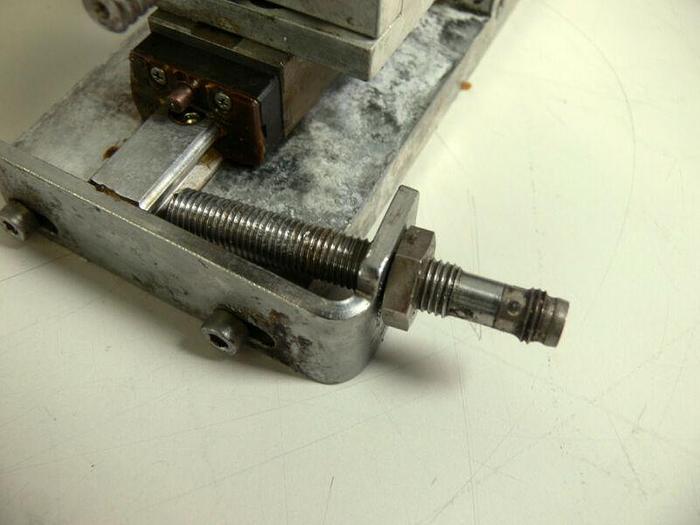 Used Berger Lahr VRDM 564/50 LNC Motor w/ Sensor & Linear Motion Press Assembly