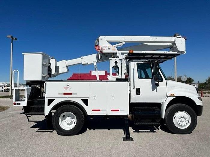 Used Hi-Ranger TL45 50ft Bucket Boom on 2012 International 4300 Regular Cab Utility Truck - C48411