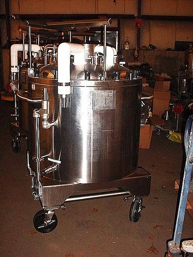 Used 300 LITER SARTORIUS STEDIM BIOTECH CRYO VESSEL - T-316L S/S -