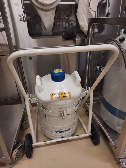 Used Liquid Nitrogen Tank - 36.02.17