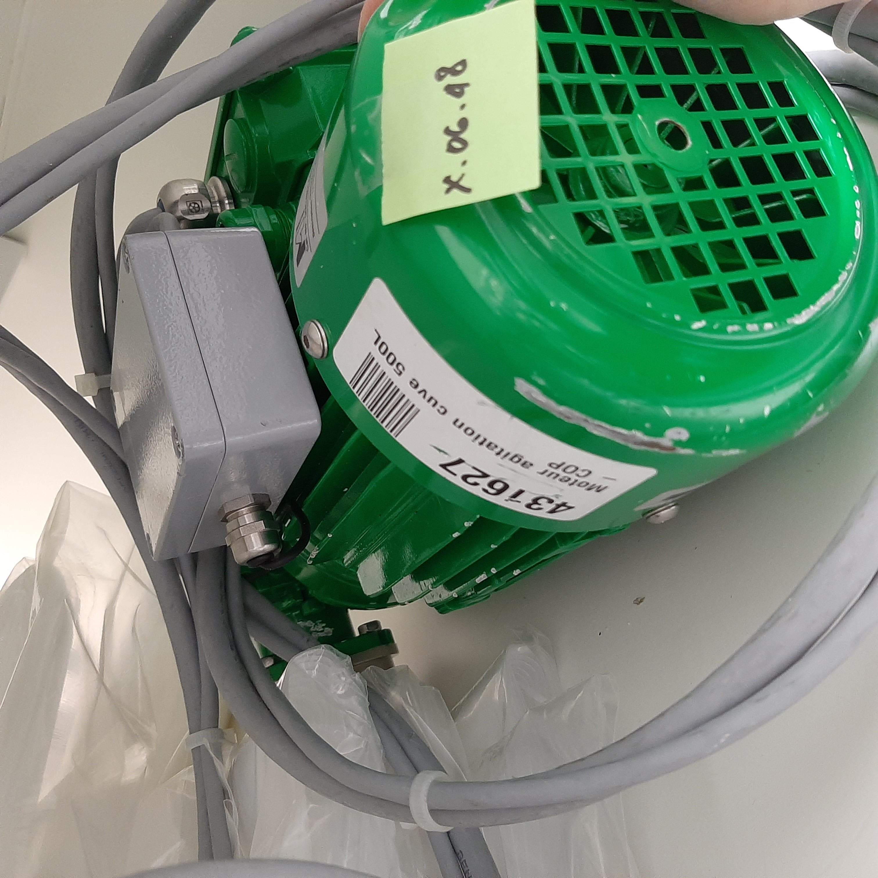 Used Motor Cuve 500 L - Millipore - GMP500 Drive - 59.06.048.GR