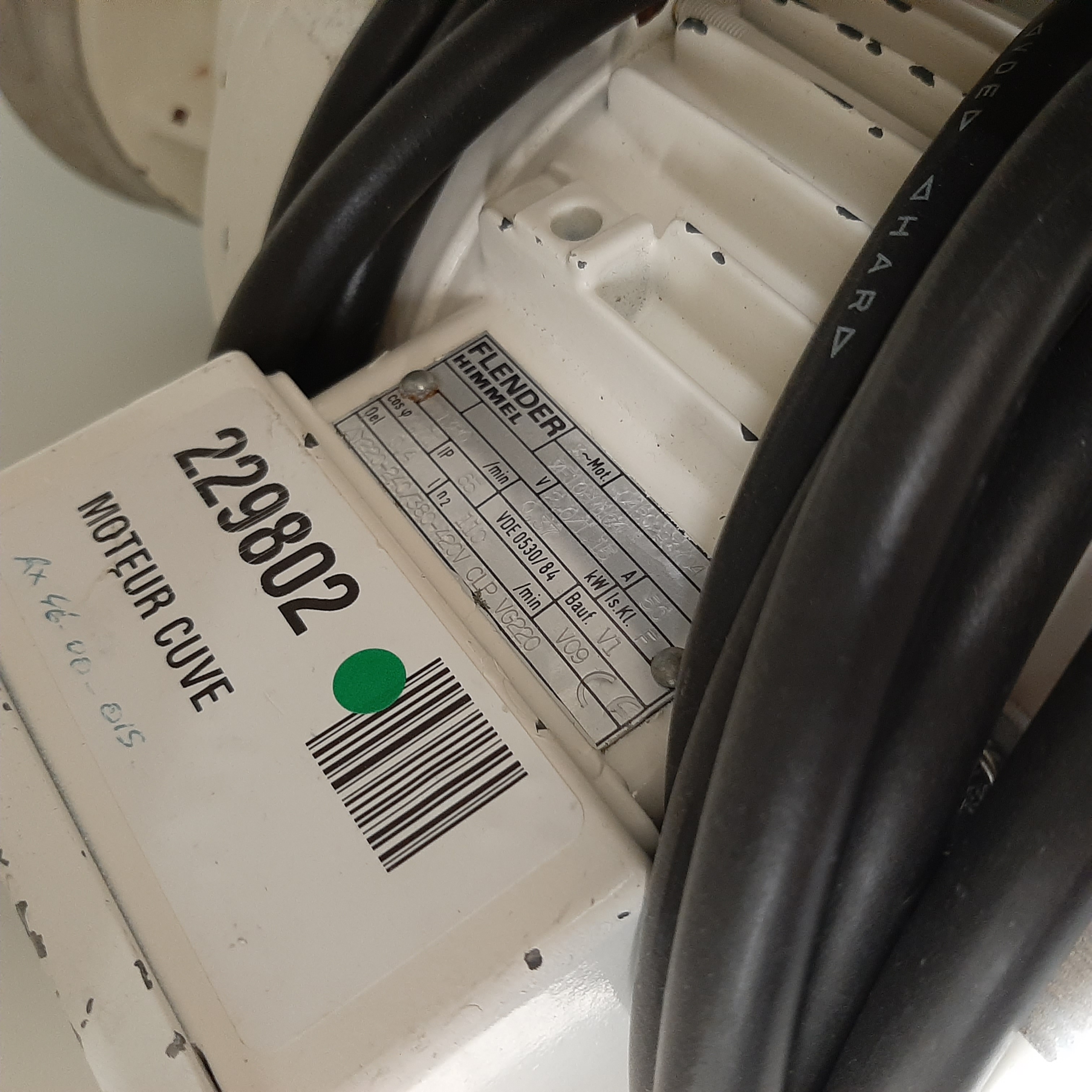 Used Motor Cuve - Flender Himmel - X.06.15-X.06.18