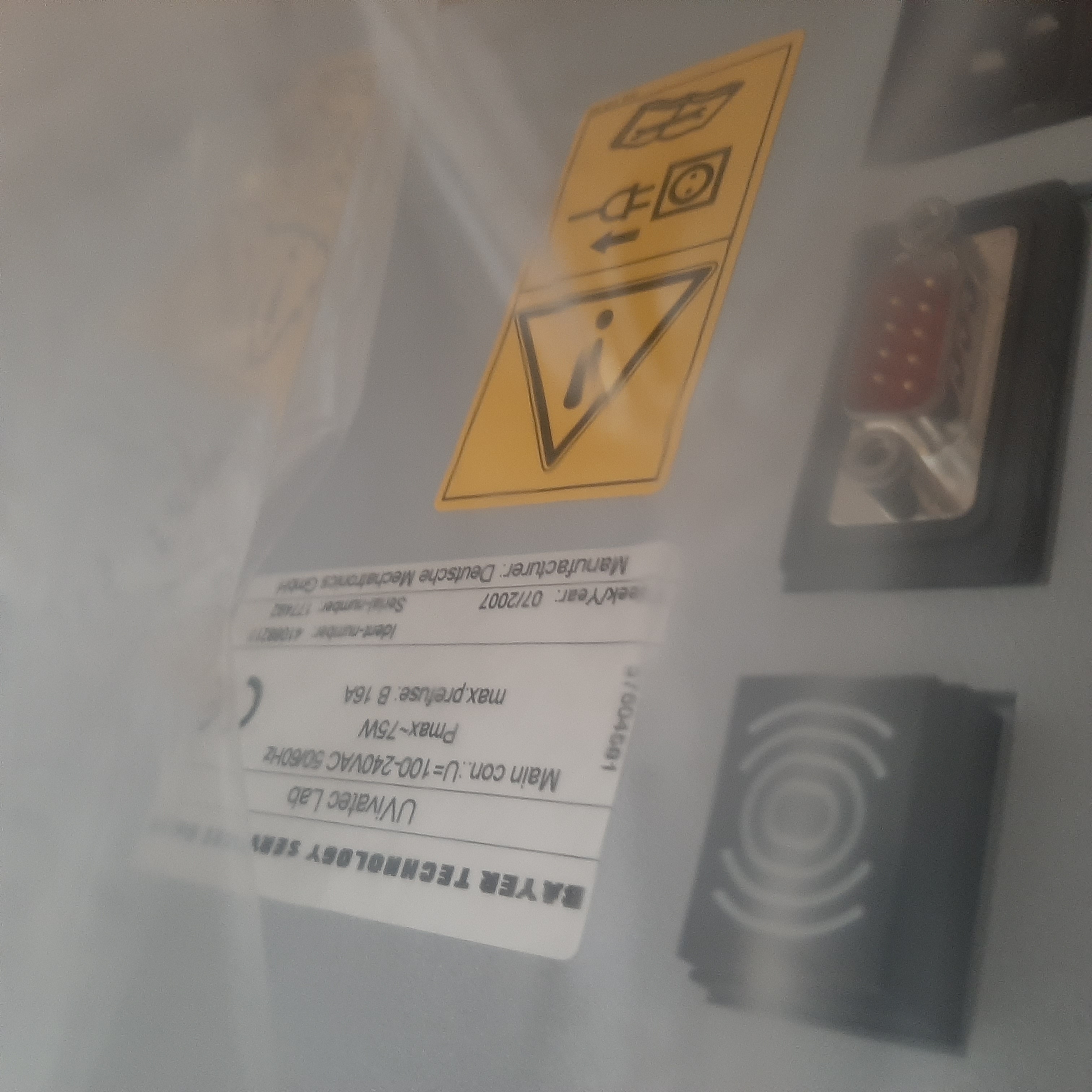 Used UV Irrdiator - DK315