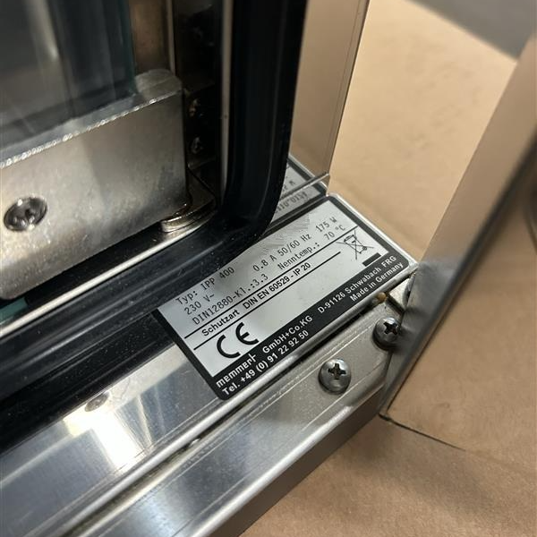 Used Incubator - Memmert - IPP 400 - BTH167