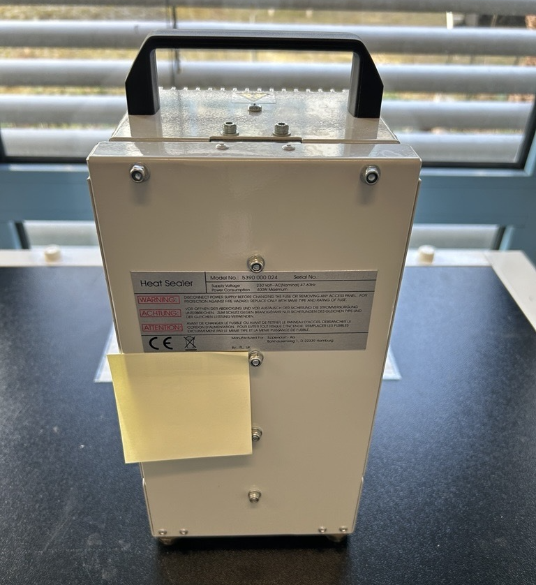 Used Adhesive Foil Sealing Unit - Eppendorf - Heat Sealer - BTH084