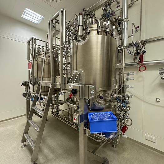 Used Harvest, Preparation, Inactivation Containers: 6 Permanently Piped Containers - GR013