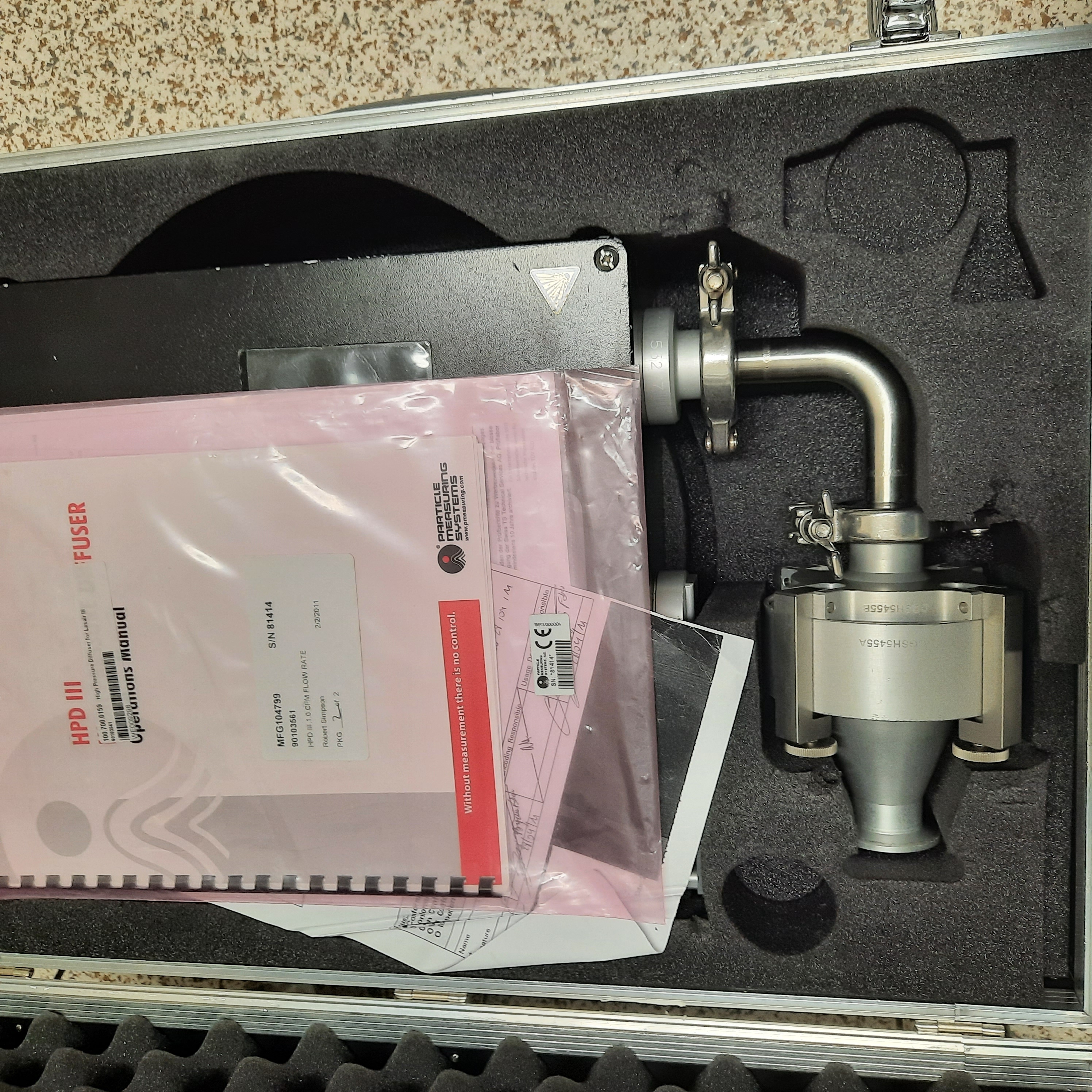 Used High Pressure Diffuser (HPD) III - Mas 100 CG EX - X.06.351-X.06.356, X.06.360-X.06.363