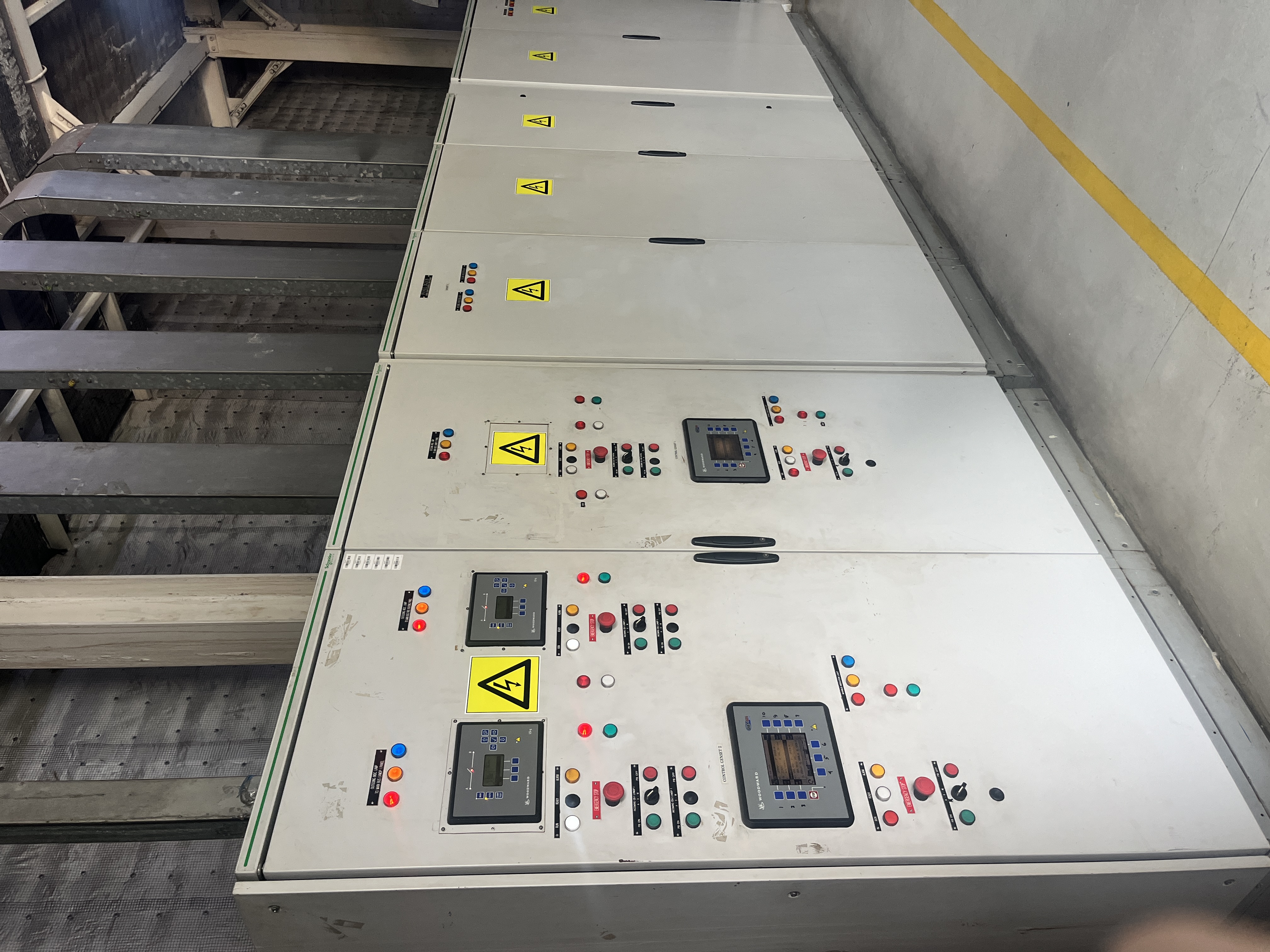 Used Genset Control Panel - Woodward - LS-5 And Easygen 3000 - LC0198