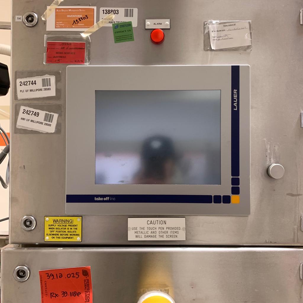 Used Ultra Filtration - Millipore - A60 - 39-1A-025