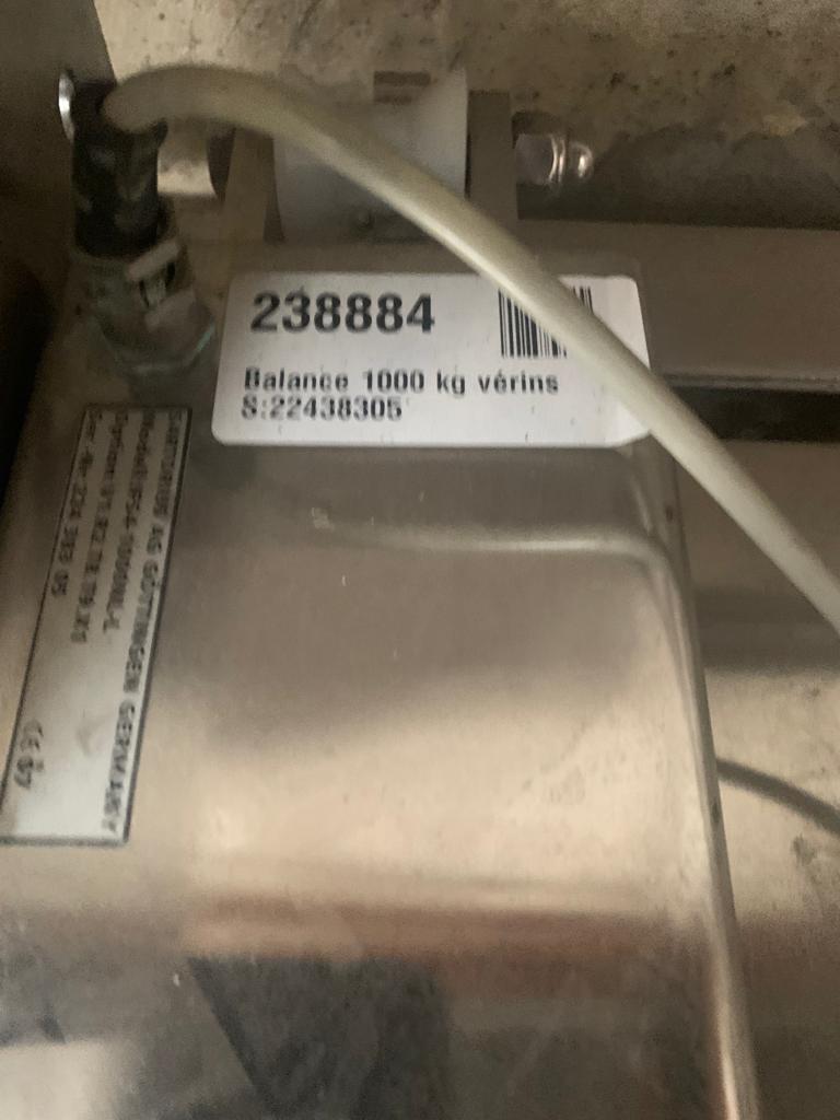 Used Scale 1000 Kg - Sartorius - IFS4-1000NL-L - DK2917