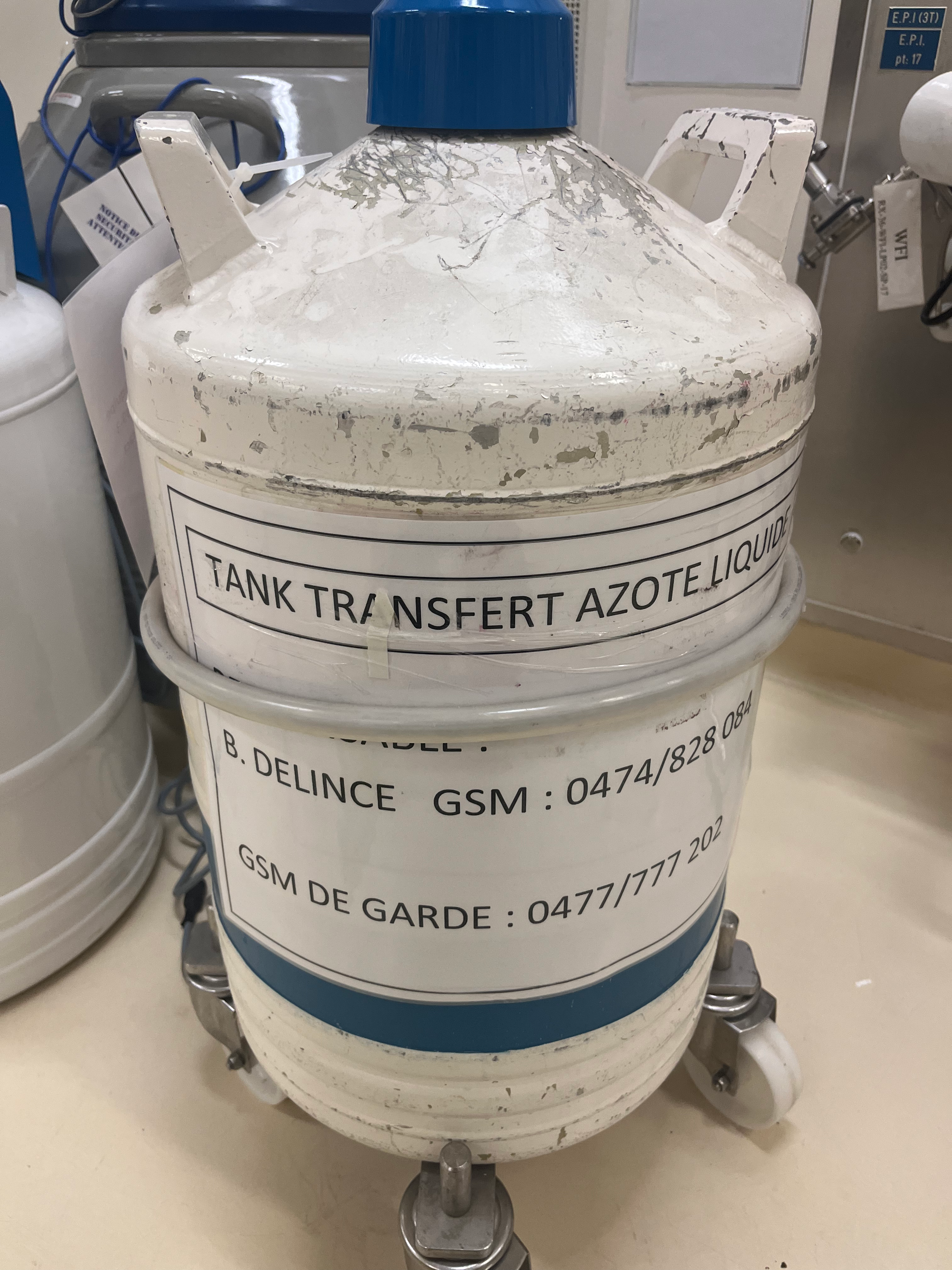 Used Liquid Nitrogen Tank - 36.02.23