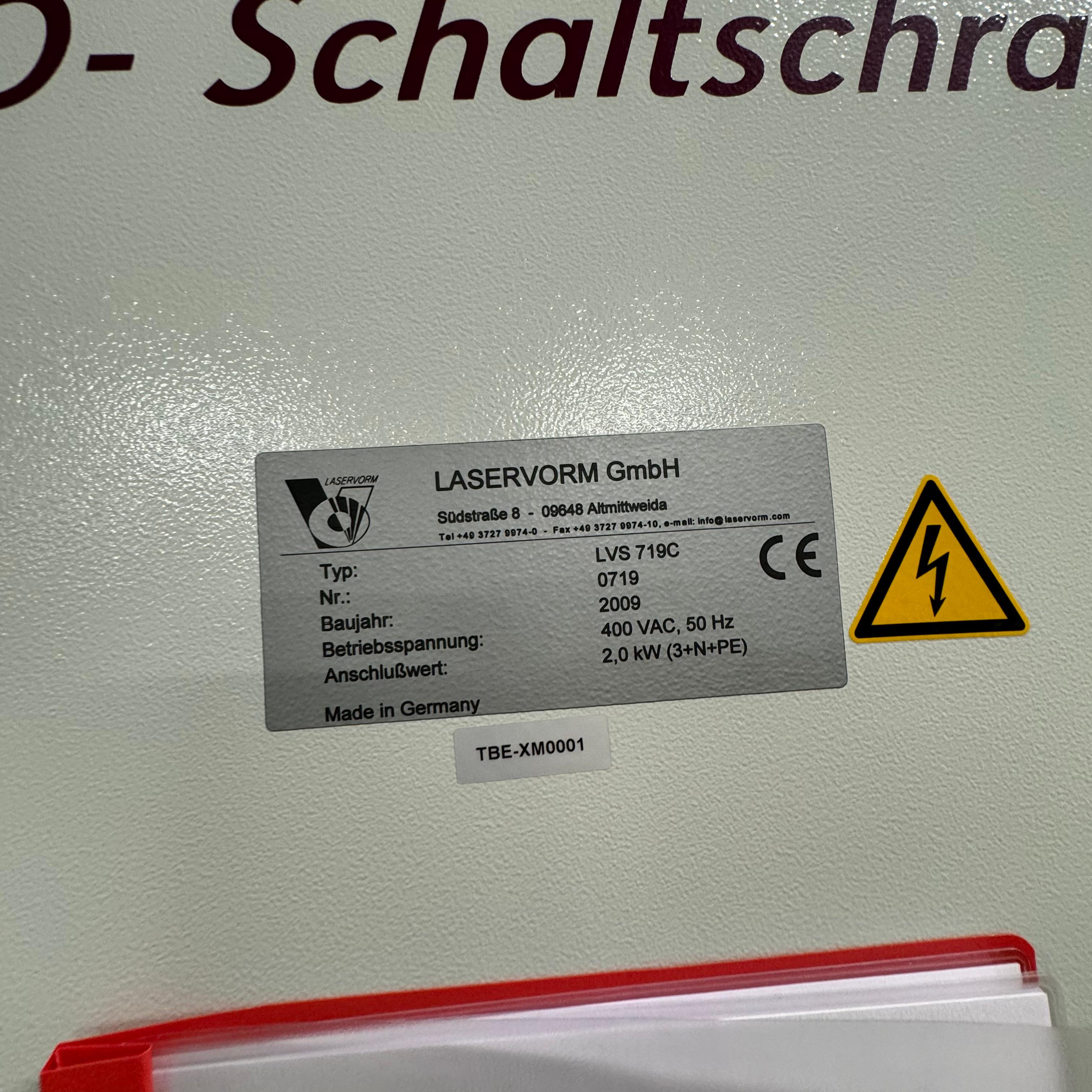 Used Egg Candling unit - Laservorm - GR015