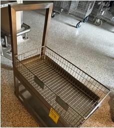 Used Trolley and Basket - 39.03.042.GR