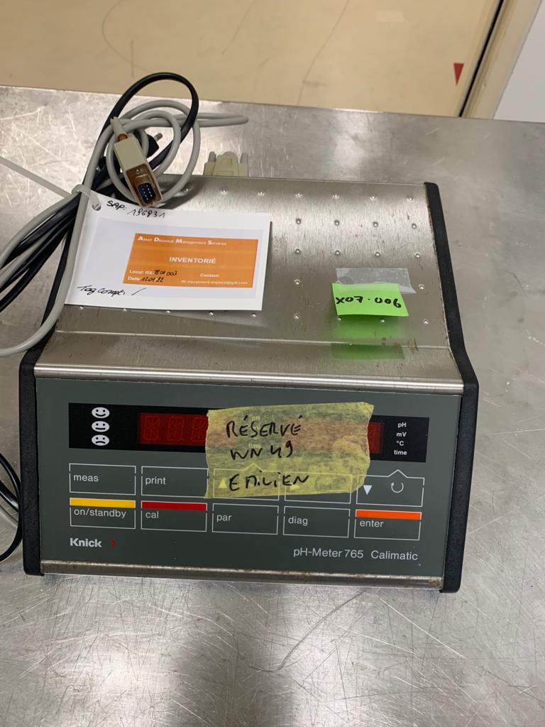 Used Conductormeter 765 Calimatic - Knick - X07.006