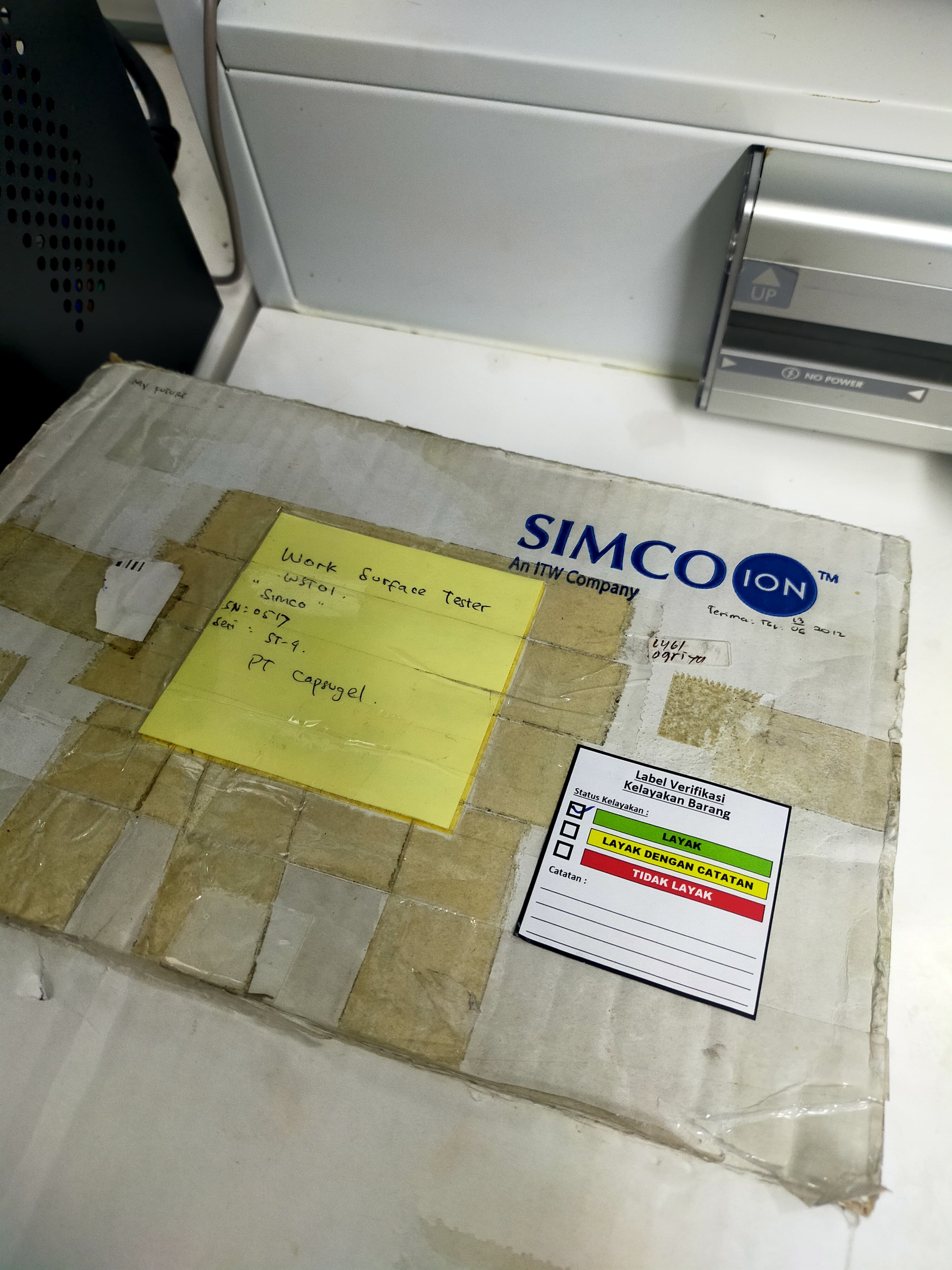 Used Work Surface Tester - Simco Japan Inc - ST 4 - LC0241