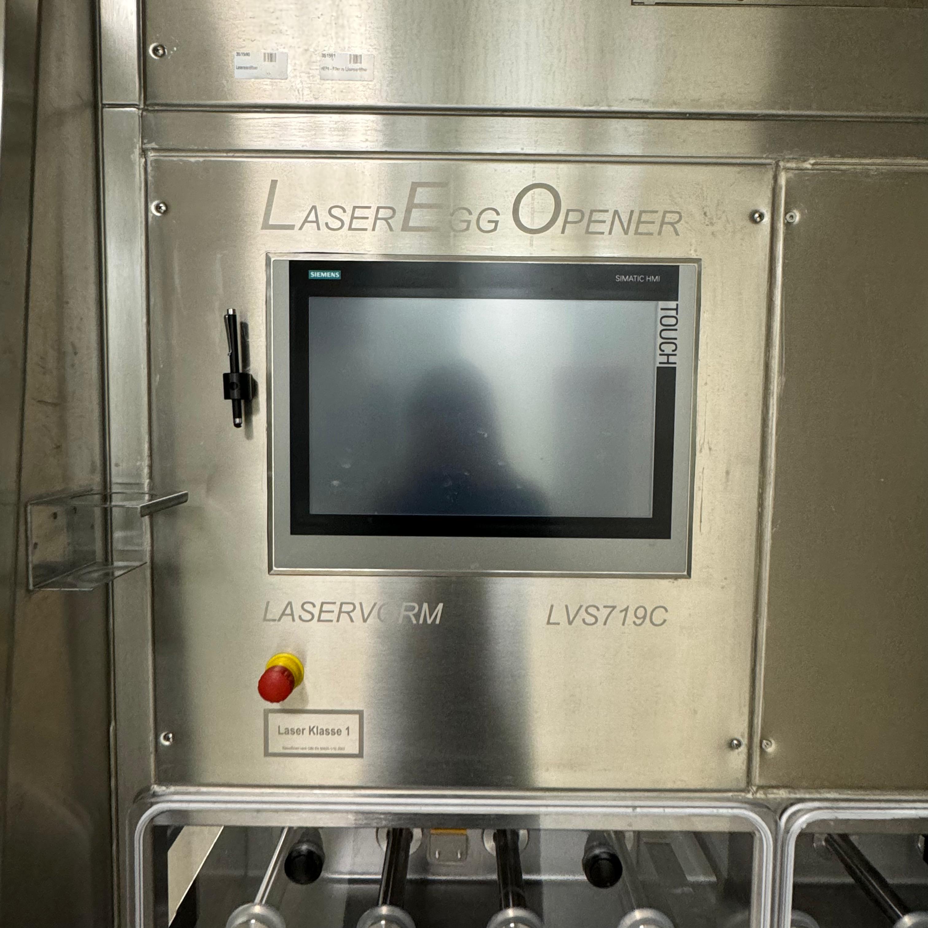 Used Egg Candling unit - Laservorm - GR015