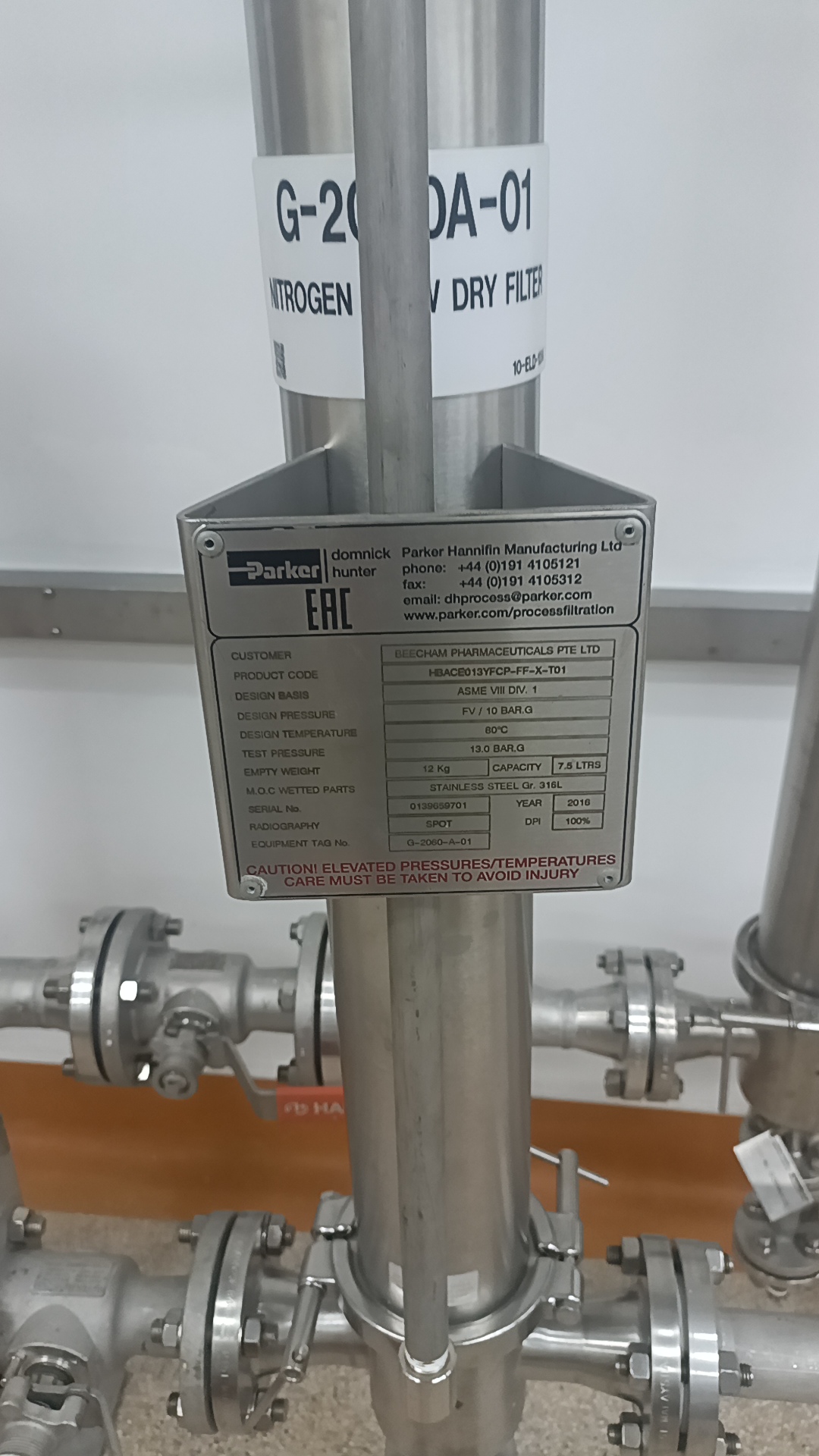 Used Fest Filter - BHS Sonthofen Gmbh - SG019