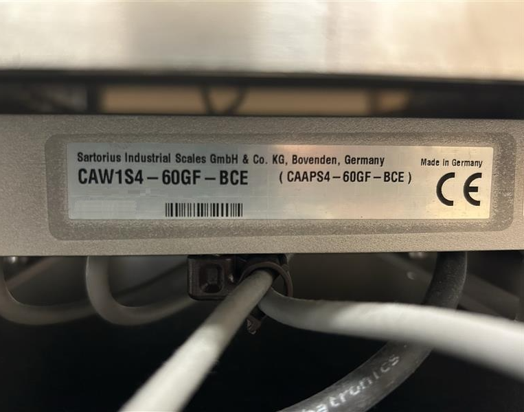 Used Balance > 500g / 5kg - Sartorius - CAW1S4-60GF-BCE - BTH087