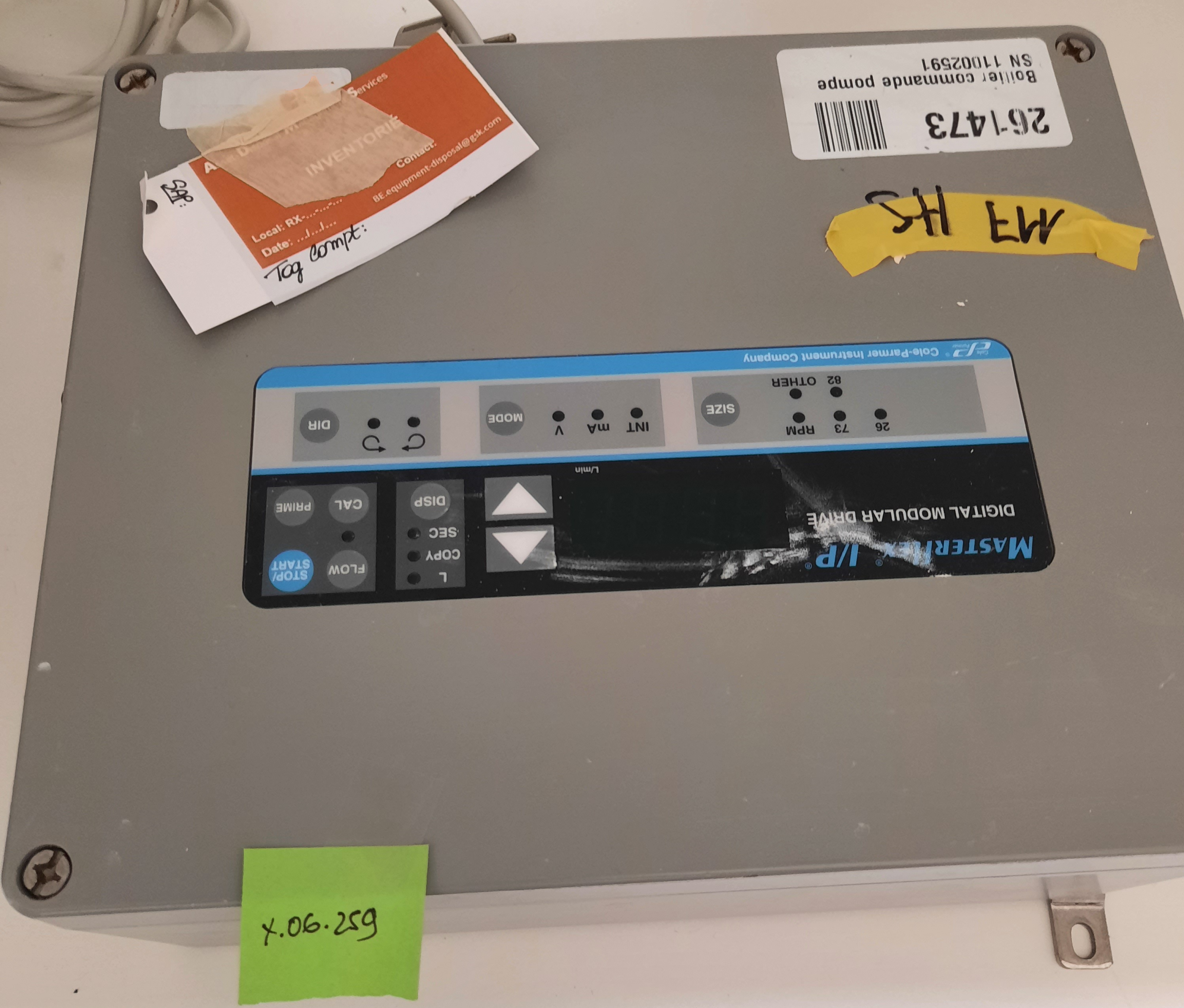 Used Controller - Masterflex - 7592-95 - 59.06.257.GR-59.06.260.GR