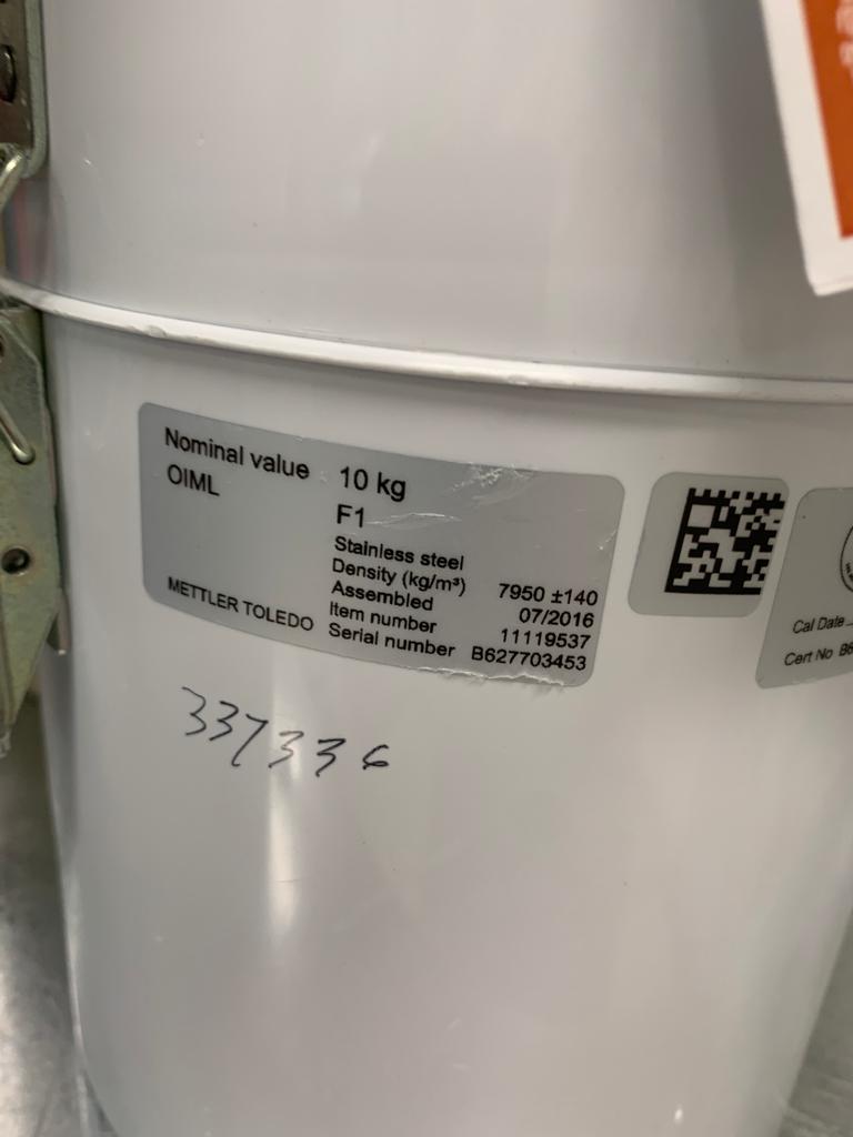 Used Calibration Weight - X07.072