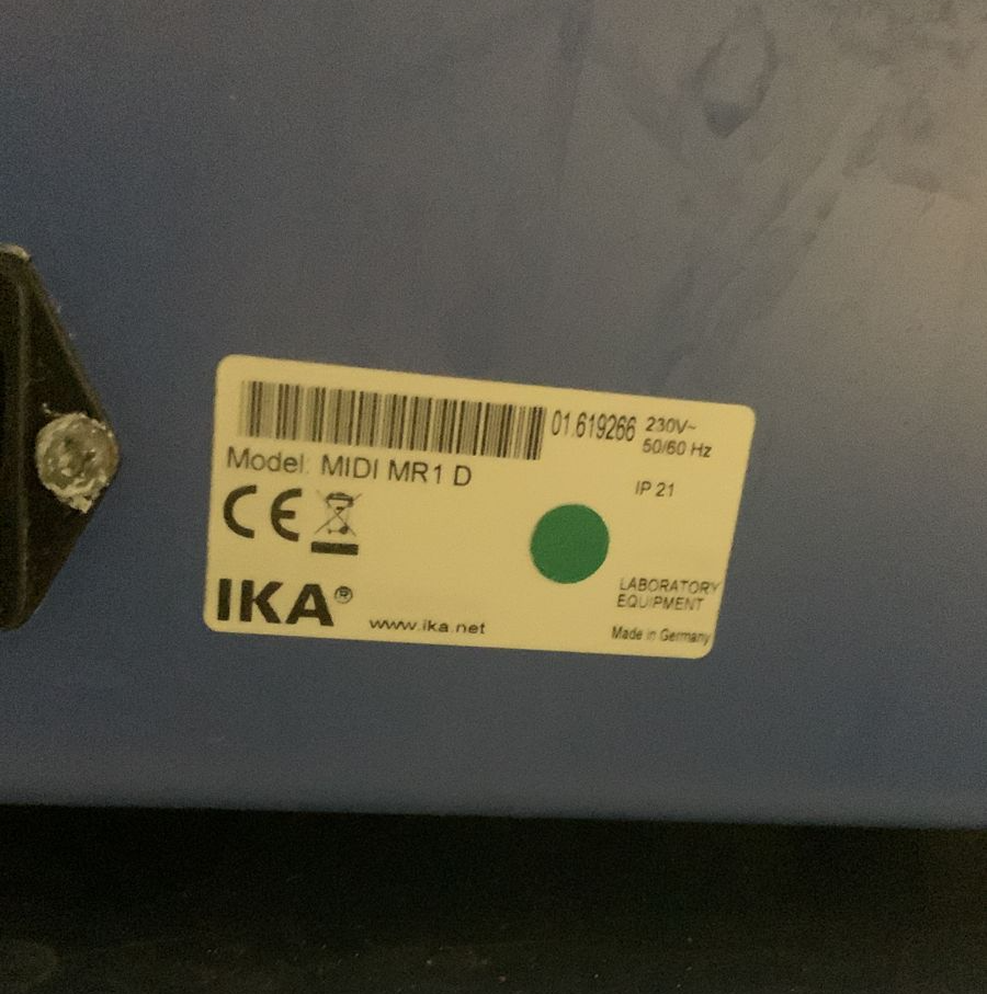 Used Magnetic Stirrer - IKA - Midi MR1 D - 59.06.177.GR