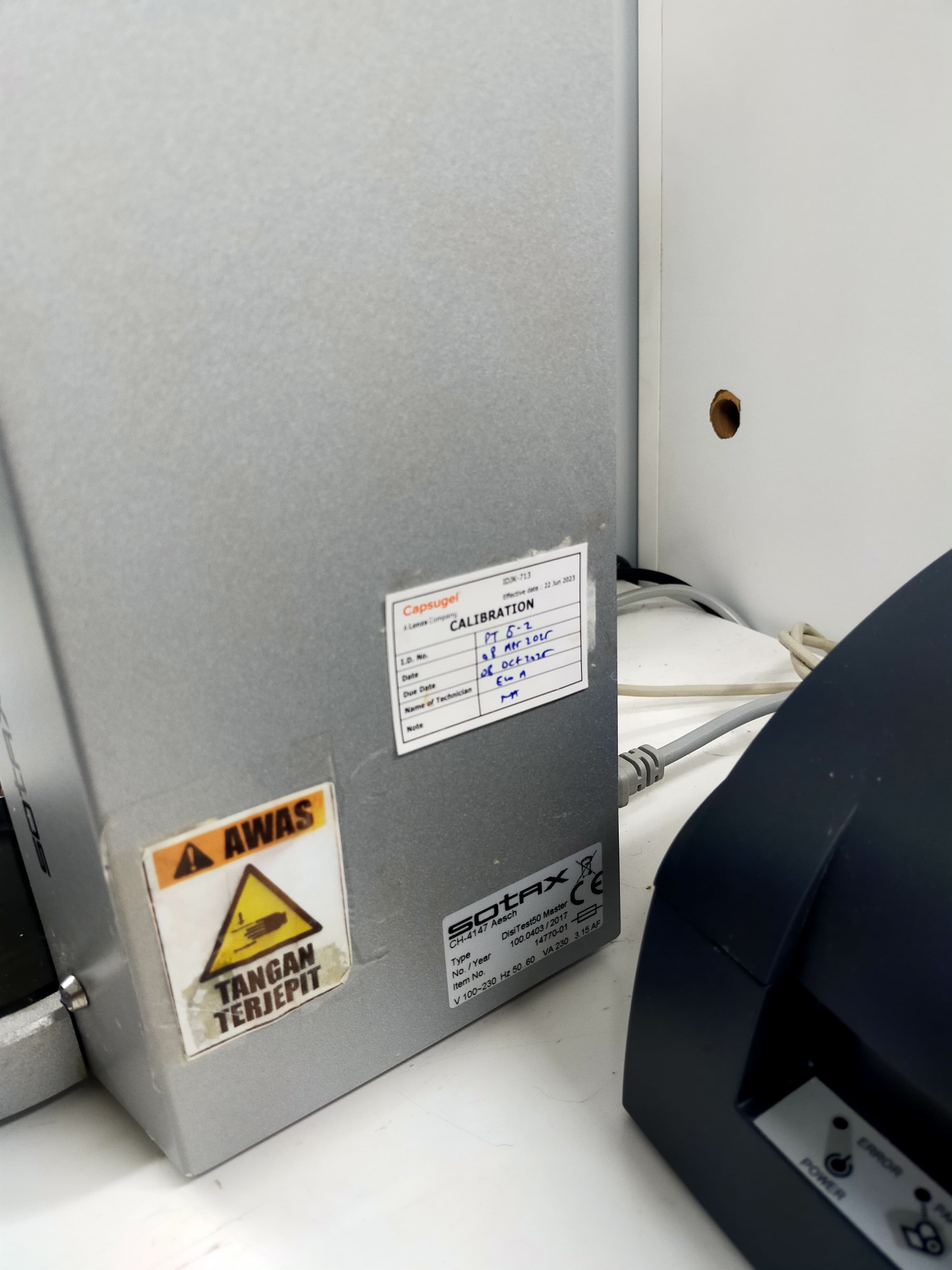 Used Disintregation Tester - Sotax - DT50 - LC0291