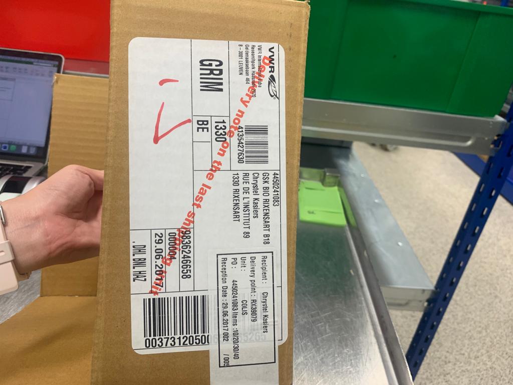 Used Rack Test Tube 13mm - 36PL Nylo WHT -  X07.094