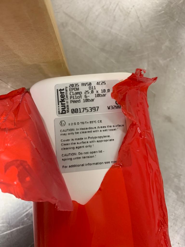 Used Diaphragm Valve - Burkert - 59.07.017.GR