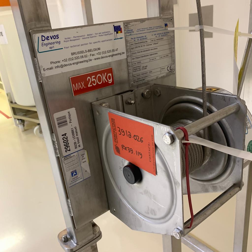 Used Gantry Cranes - Devos Engineering -  39-1A-026