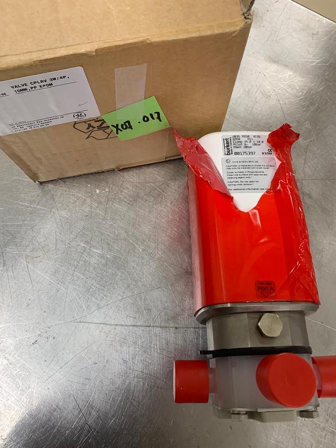 Used Diaphragm Valve - Burkert - 59.07.017.GR