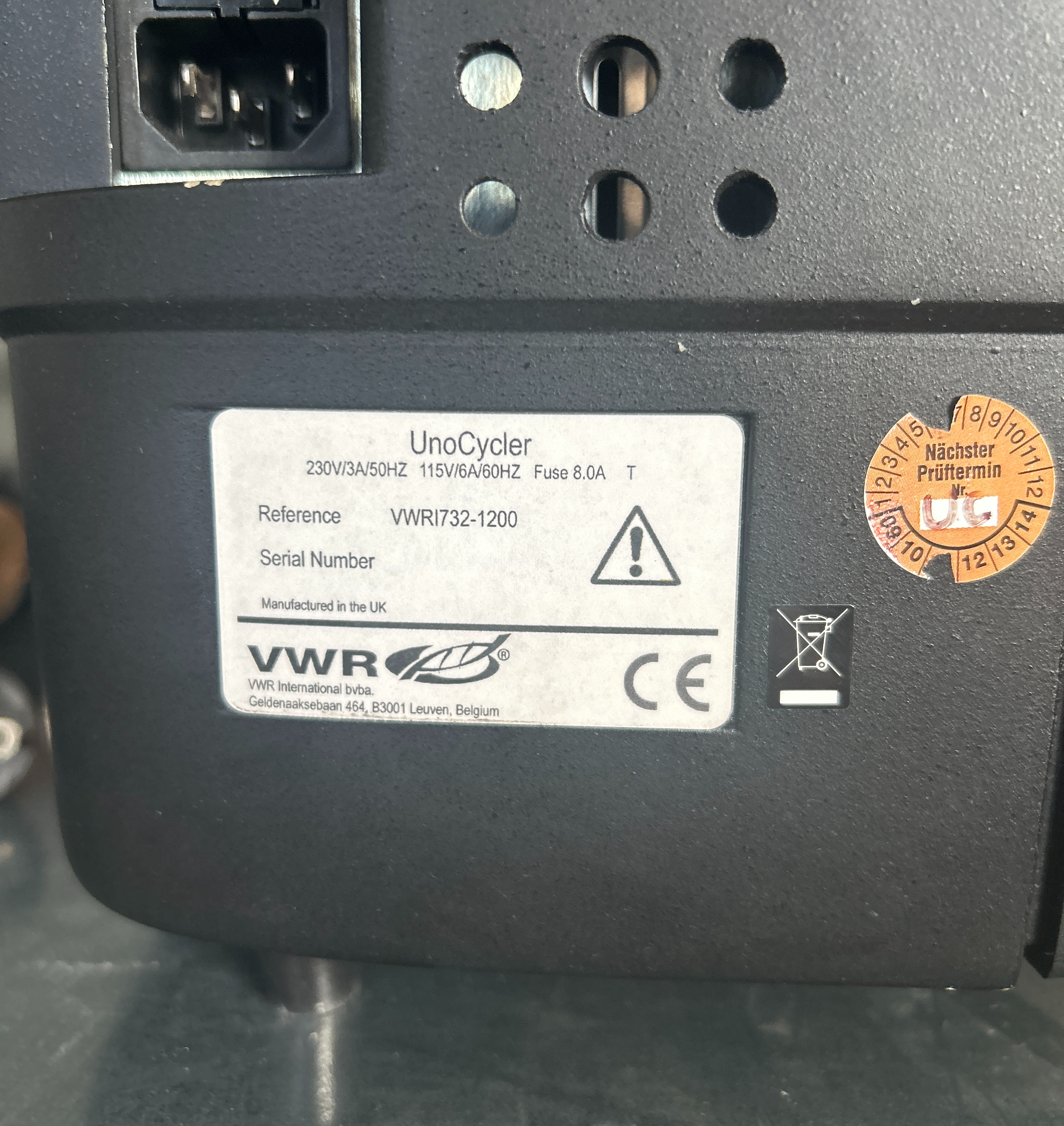 Used PCR Thermal - VWR - Unocycler - BTH199