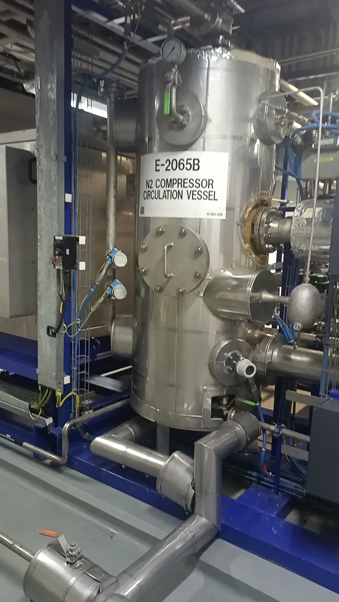 Used N2 Compressor Recycling Vessel - Harald Uebers - SG069