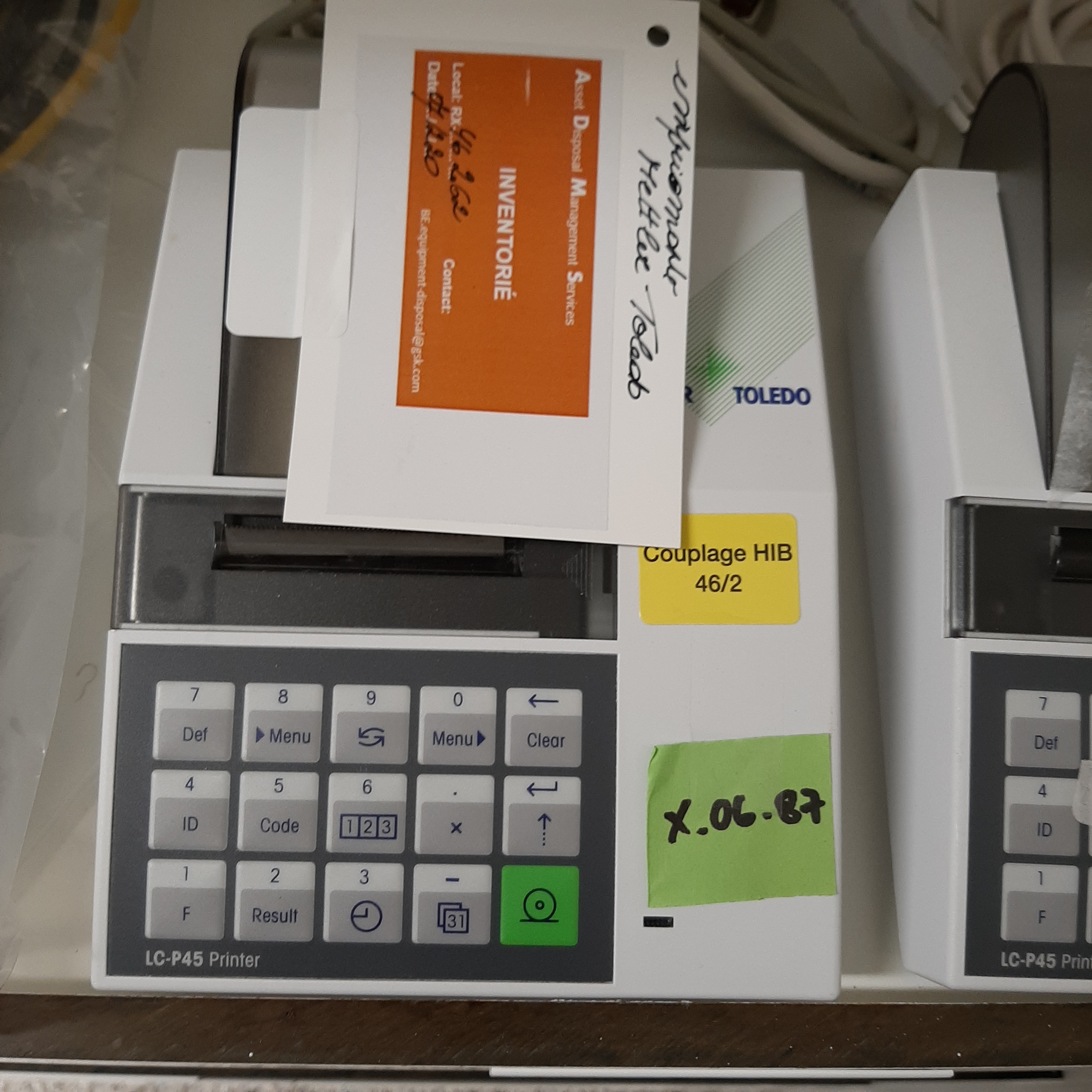 Printer - Mettler Toledo - 59.06.058.GR-59.06.059.GR