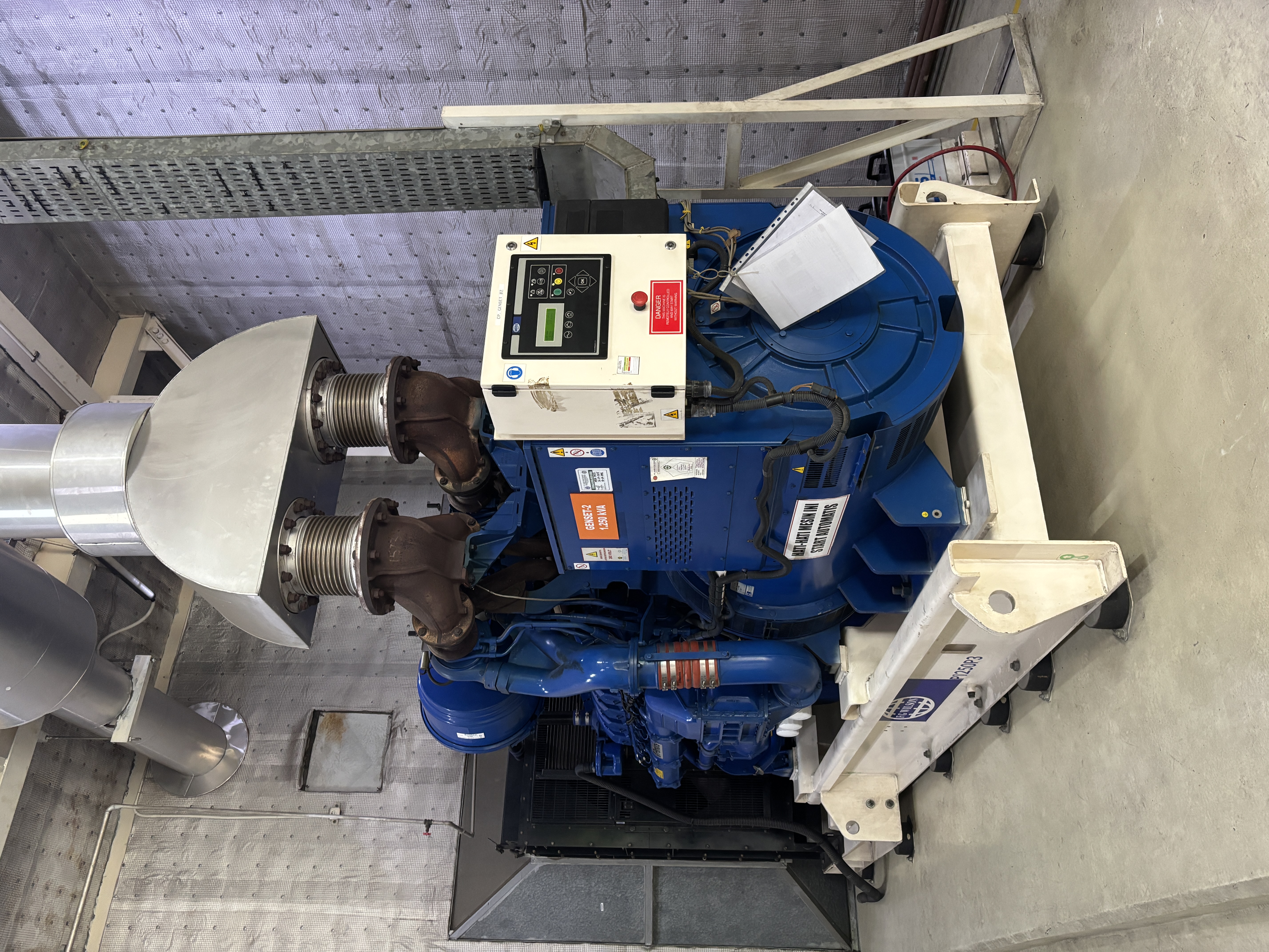 Used Genset - FG Wilson - P1250P3 - LC0196