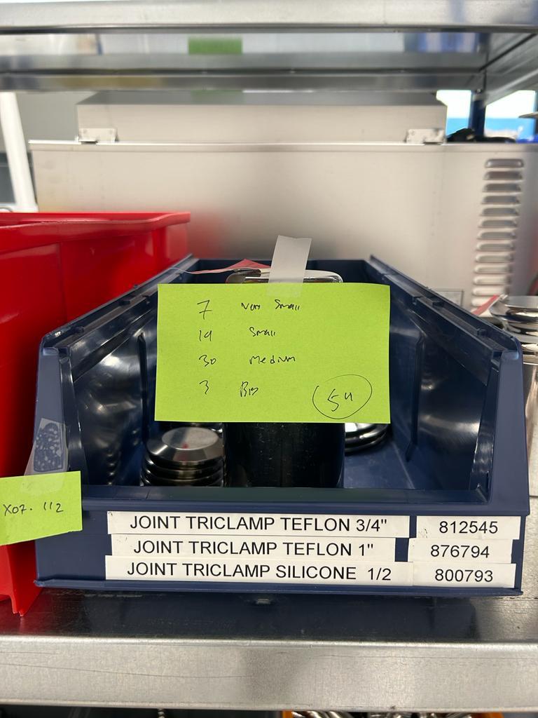 Used Joint Triclamp Teflon - X07.112