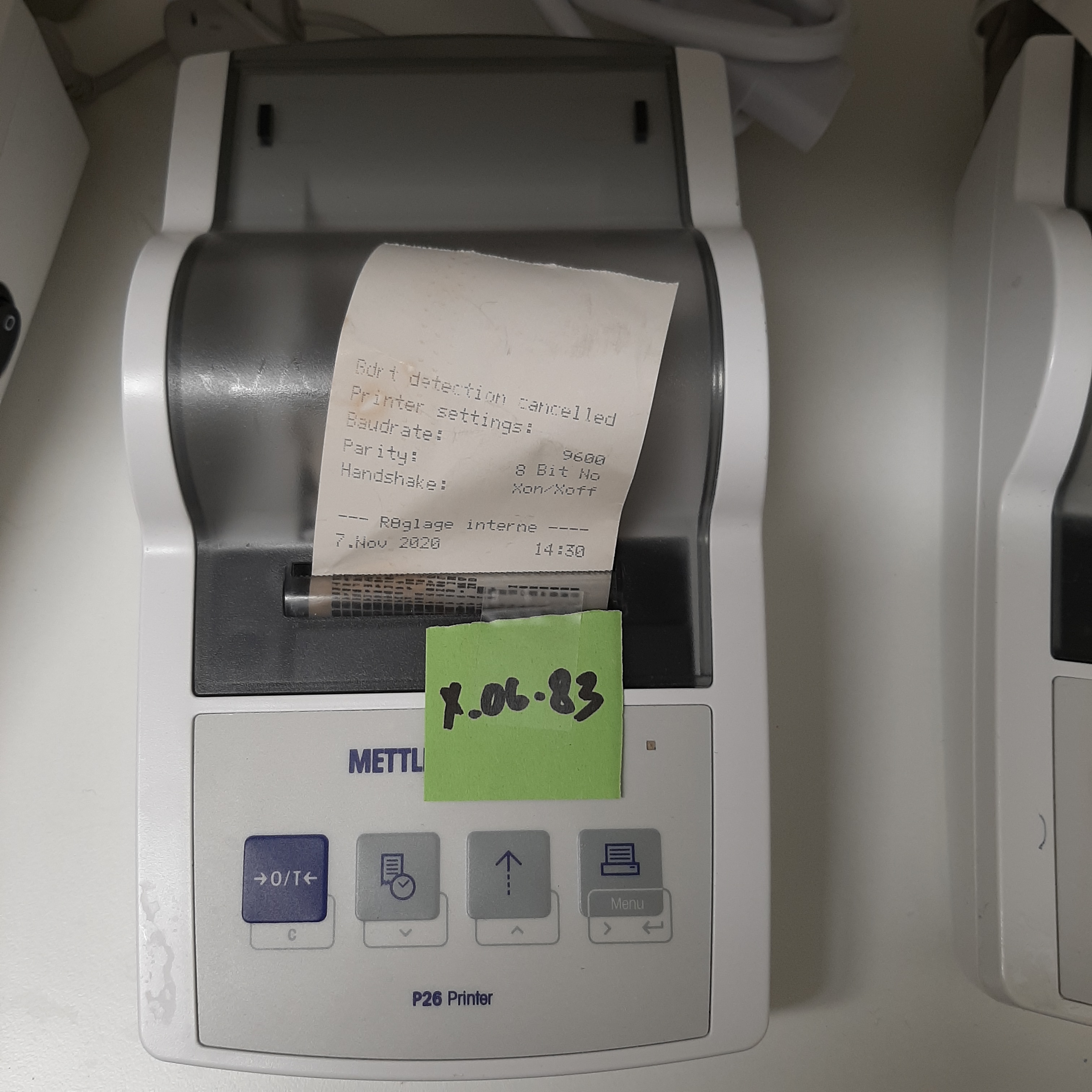 Used Printer - Mettler Toledo - 59.06.076.GR