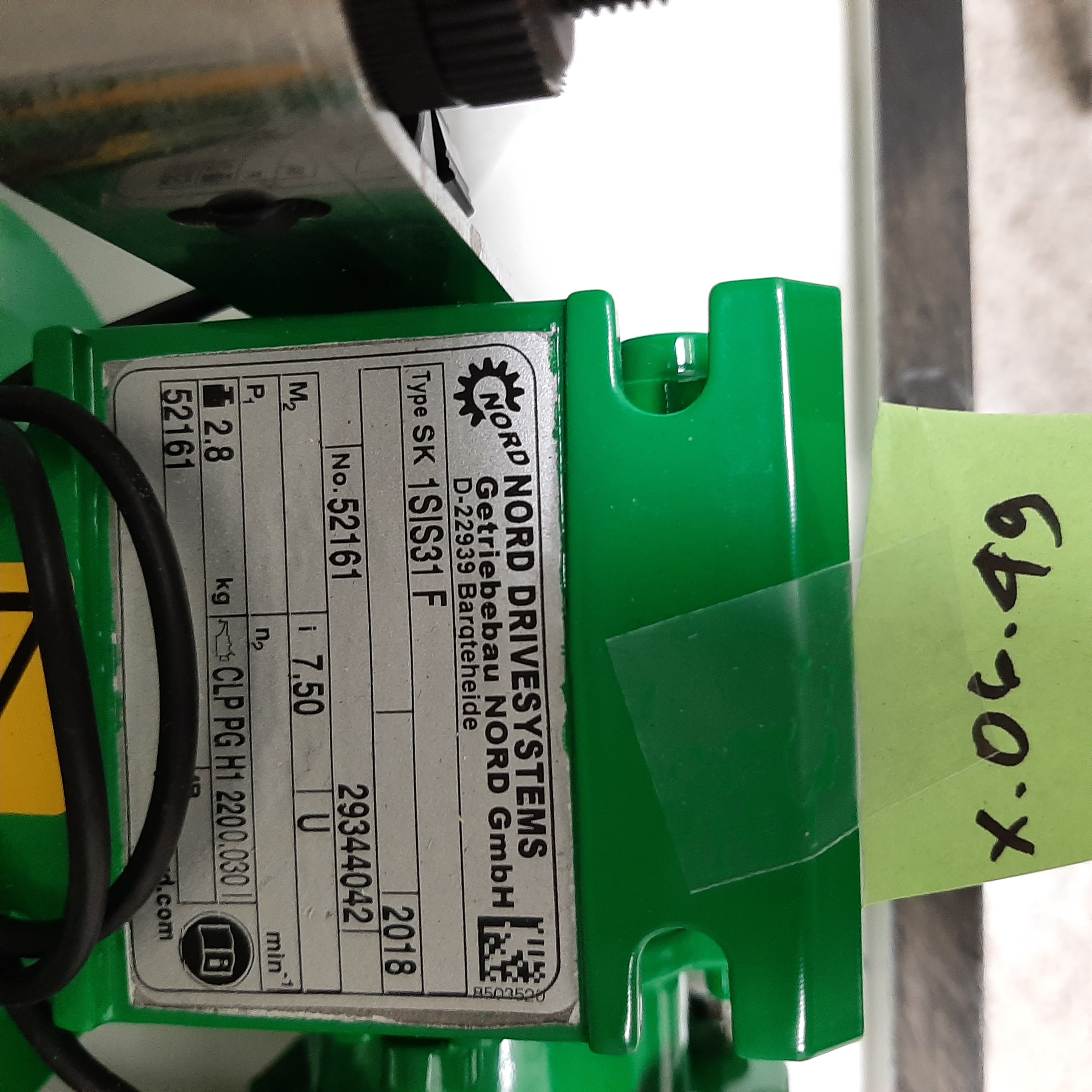 Used Motor Cuve 500 L - Nord - SK71l/2 CUS TF - 59.06.049.GR