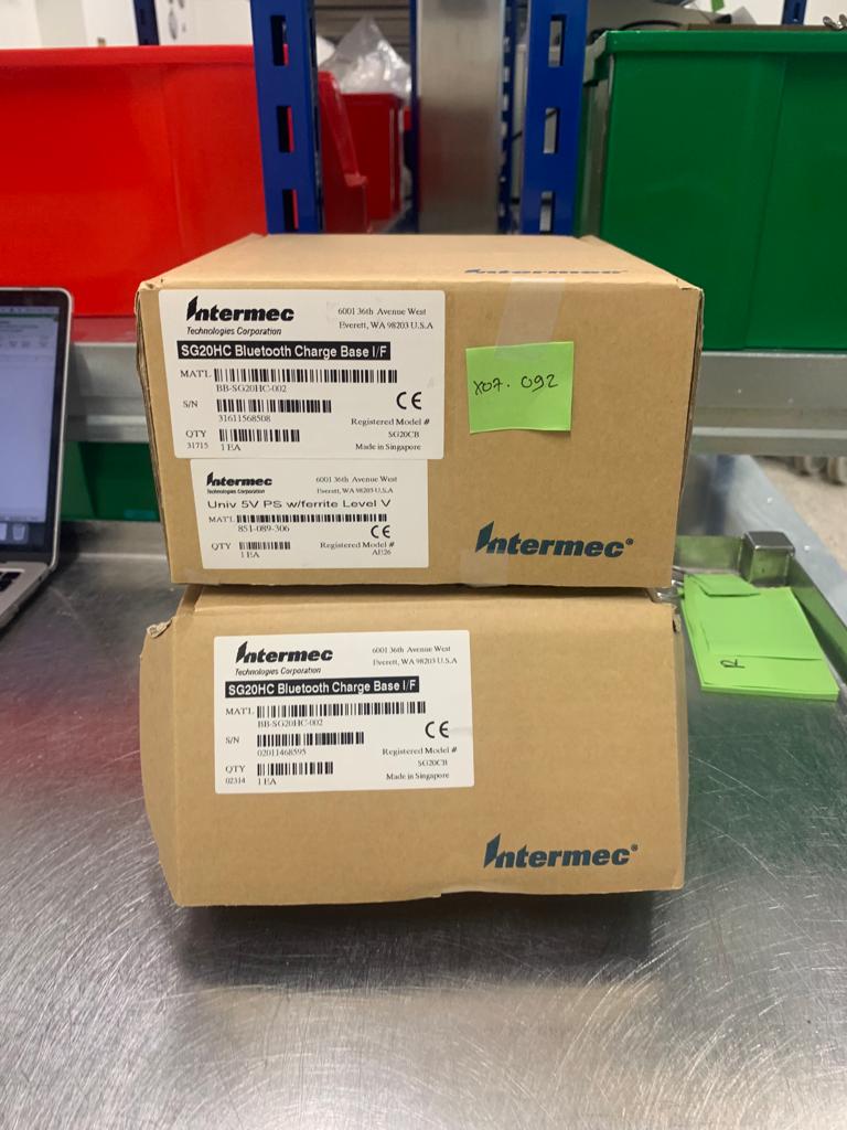 Used SG20HC Bluetooth Charge Base I/F With the Chargers - Intermec - X07.092