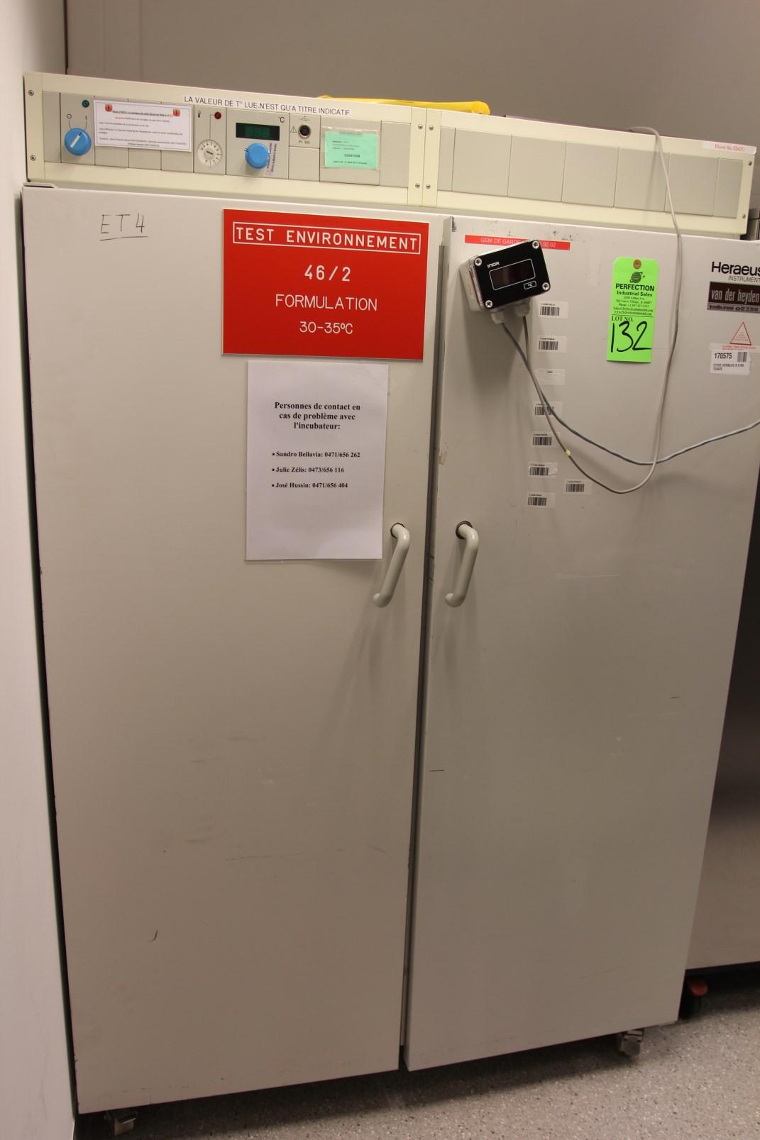 Used Incubator - Heraeus - B 6760 - 46.03.008.GR